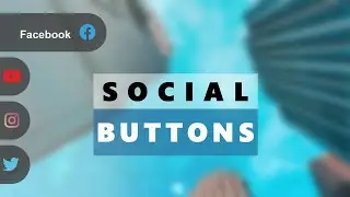 Pure CSS Sticky Social Media Buttons - Using CSS & HTML