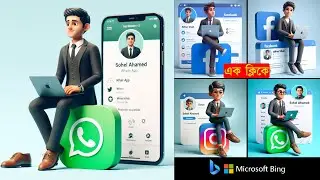 Ai Social Media 3D Profile Editing Tutorial | Viral Photo Editing