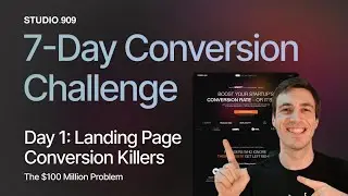 Conversion Course Day 1: Landing Page Conversion Killers