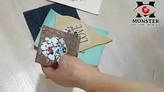 Oki Whiter Toner transfer Printing On leather