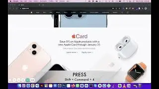 Take a screenshot of a portion of your MacBook screen #maccoolfeature #mackbook #shortcut #tips