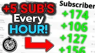 How to Get Youtube Subscribers Fast 2019 [5 Sub's an Hour]