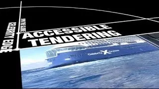 Wheelchair Accessible Tendering on the Celebrity Edge Magic Carpet