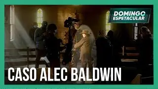 Domingo Espetacular visita local onde ator Alec Baldwin atirou contra diretora de fotografia