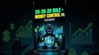 50-30-20 Rule = Money Control ✊ #shorts