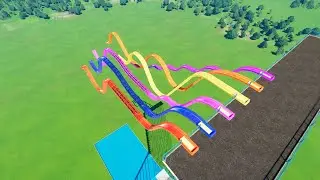 Water Slide Test (Planet Coaster 2)