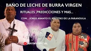 ba&ntilde;o de leche de burra virgen..RITUALES ,PREDICCIONES Y MAS... #jorge #abanto