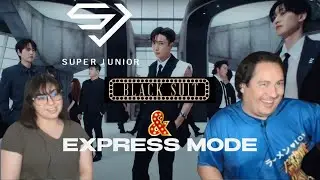 Siblings React| *First Time* SUPER JUNIOR 슈퍼주니어 'Black Suit' MV +  'Express Mode' MV