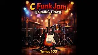 C Funk Backing Track | 103 BPM | Guitar Practice