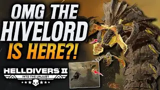 Helldivers 2 Hive Lord! Dragonroach & Cave Diving!