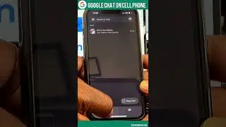 How to Use Google Chat on Mobile Phone 📱 💬 #googlechat