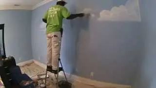 The quickest mural painting ever! - WOW 1 DAY PAINTING