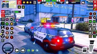 Police Car Chase Cop Simulator - US Police Car Driving Game - Android Gameplay