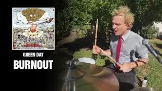 Green Day - Burnout | Drum Cover in the Backyard
