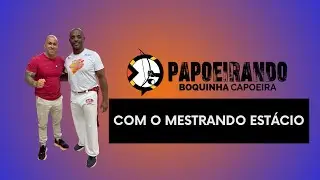 Papoeirando com o Mestrando Est&aacute;cio