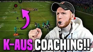 I had almost 400 yds with my glitchy offense... Madden 20 Pro Gameplay [K-Aus Coaching Ep 7]