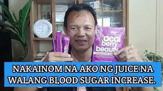 ACAI BERRY BEAUTY DRINKS NA WALANG SUGAR. Review