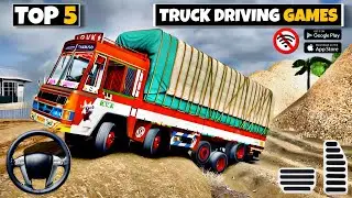 Top 5 Indian Truck Simulator Games For Android || New Games 2024