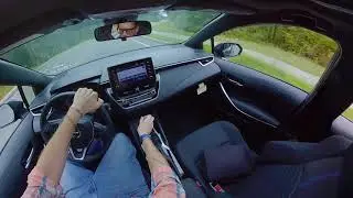 Shore Toyota - Toyota Corolla 2020 Manual Sedan - Ride Along #2020Corolla #CorollaManual #StickShift