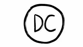 Animated set of the USA map with the outline of Washington DC in stop motion hand written footage