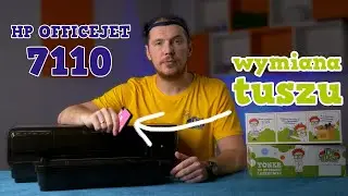 Jak wymienić tusz w drukarce HP Officejet 7110? | DrTusz.pl