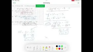 Finding equation of the circle with three given points - leaving Cert maths tutorial