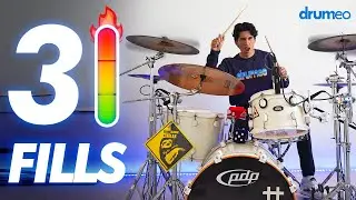 3 FILLS: от простого к сложному | Урок игры на барабанах