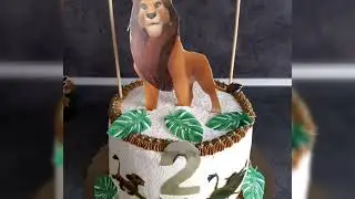 MOD&Egrave;LE GATEAU LE ROI LION | CAKE MODEL