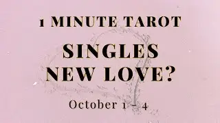 Singles Tarot Love Reading October 2021 New Lover? ❤️&zwj;🔥