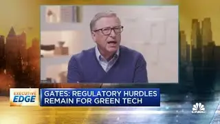 Bill Gates: Regulatory hurdles remain for green tech