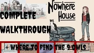 Dark Dome: Nowhere House Complete Walkthrough (with secret ending- 9 owls)