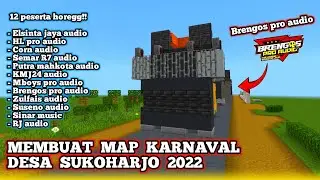 Comeback‼️Berhasil Membuat map karnaval desa Sukoharjo 2022 di Minecraft 