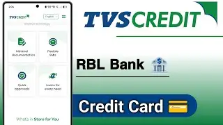 TVS Credit RBI Bank Credit Card Apply
