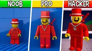 LEGO Sammy : Noob, Pro, HACKER! / (Italian Brainrot Animals Meme x Steal a Brainrot)