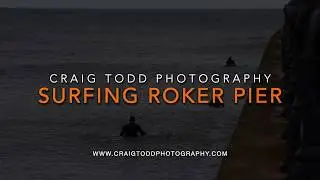Surfing Roker Pier