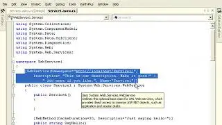 Lesson2 Consuming Web Services