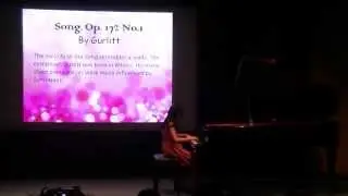 Ashley Lam - Song, Op.172 No.1 (C.Gurlitt)