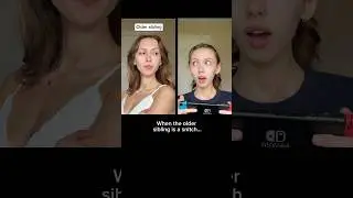 #pov When your older sibling is a snitch so you have to talk in code&hellip; IB ​: @thejessicakaylee