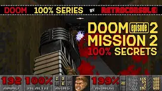 Doom 1 - Episode 2, Mission 2 - Secrets 100% [MS-DOS, 1993]