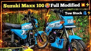 Suzuki Maxx 100 🥵 Full modified ⚡ review Tamil #india #subscribe #tamil #modified #bike
