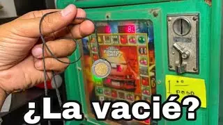 Truco del hilo en TRAGAMONEDAS - Maquinitas de dinero - Videos de maquintas - trucos - #tragamonedas