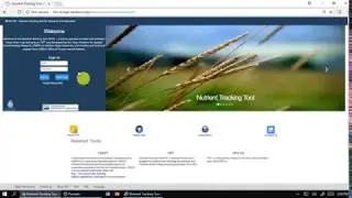 Nutrient Tracking Tool (NTT): II. Demonstration