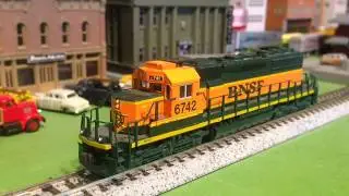 N scale Kato BNSF SD40-2 repair