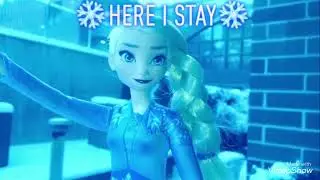 Disney Frozen Doll Elsa sings Let It Go🎤❄️