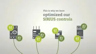 SIRIUS industrial controls optimized for IE3/IE4