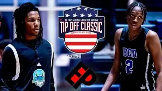 Crazy Ending!!! Combine Academy Vs Burlington Christian Academy: Phenom Hoops Tip Off Classic In 4K