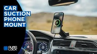 Quad Lock - Suction Car Mounts | Strong and Secure Phone Holders