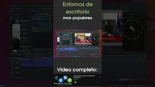Entornos de escritorio mas populares #linux