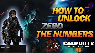 HOW TO UNLOCK ZERO NUMBERS OUTFIT | COD: BLACK OPS 4
