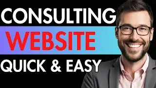 HOW TO MAKE A CONSULTING WEBSITE ON WIX 2024